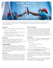 Job Safety & Health Protection