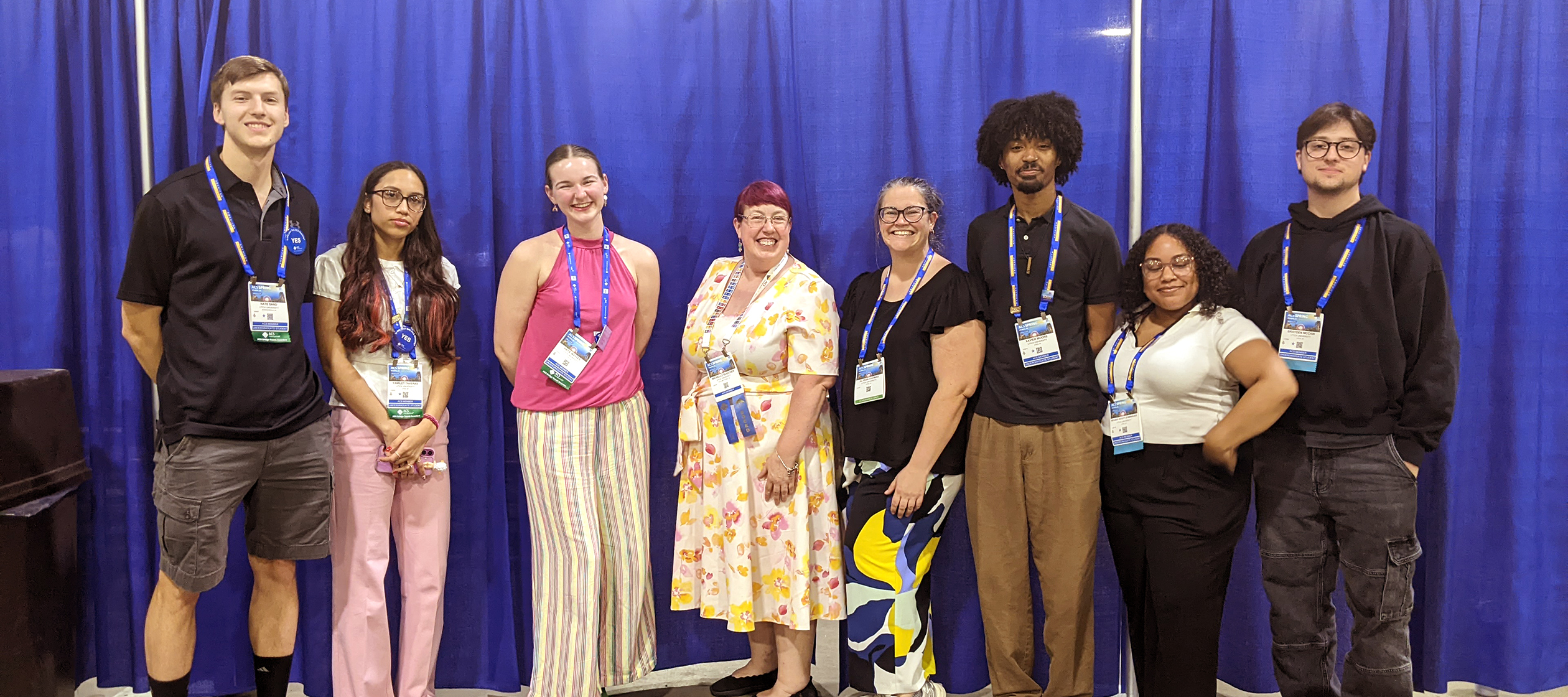 Utica University group at ACS Spring 2026