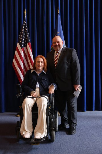 Kim Hill Ridley is sworn in to the National Council on Disabilities.